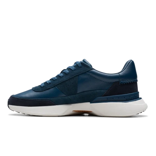Clarks - Craft Pace Navy Leather