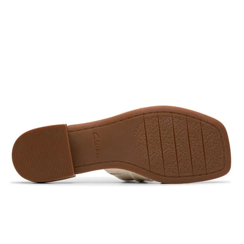 Clarks - Ariany Mule Cream Leather