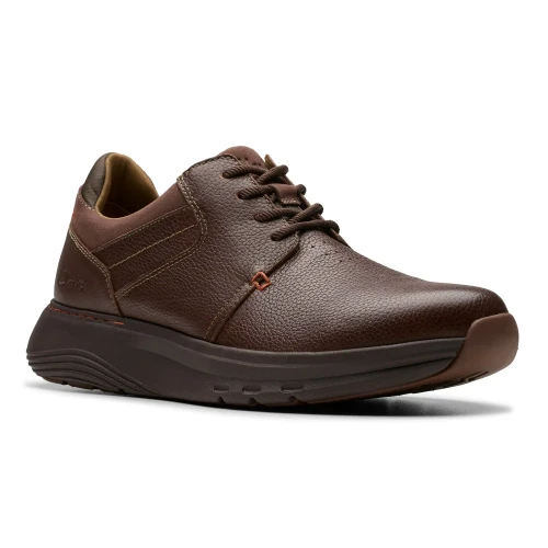 Clarks - Motion Trek Pt Mahogany Leather