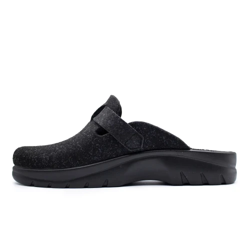 Fly Flot - Cloth Man Slipper Black