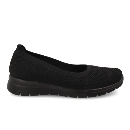 Fly Flot - Cloth Woman Shoe Black