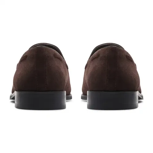 Clarks - Craftarlo Trim Dark Brown Sued