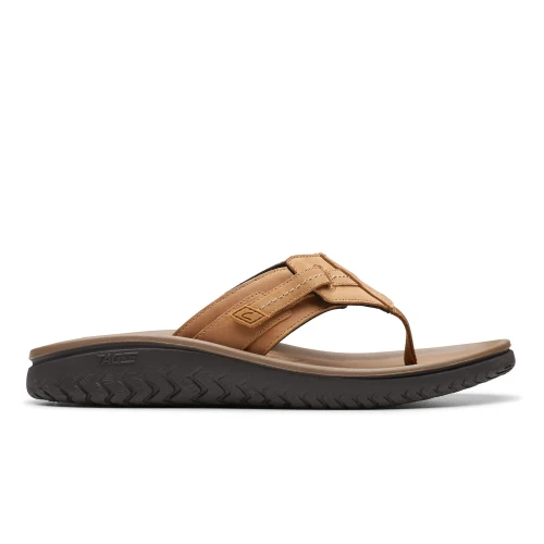 Clarks - Wesley Sun Tan Leather