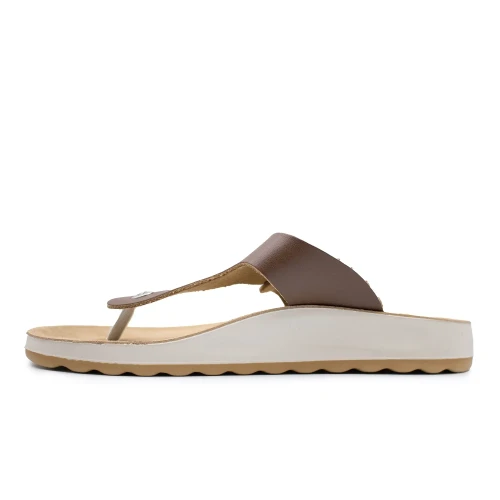 Fly Flot - Synthetic Woman Slipper Dark-Brown