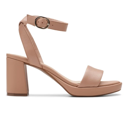 Clarks - Ambyrlyn Bay Warm Beige Lea