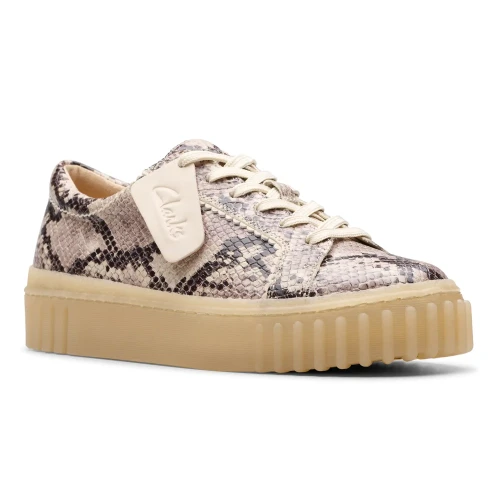 Clarks - Mayhill Walk Grey Snake Lea