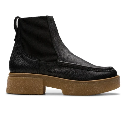 Clarks - Linoso Top Black Leather