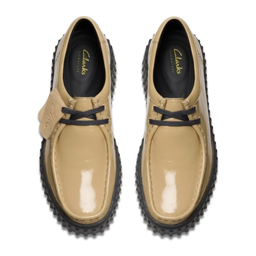 Clarks - Torhill Bee Beige Patent