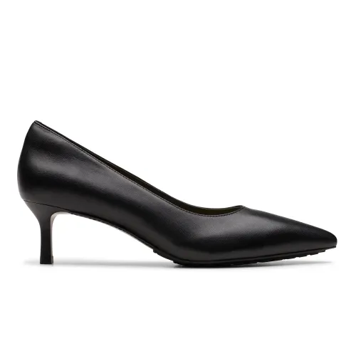 Clarks - Adela Court Black Leather