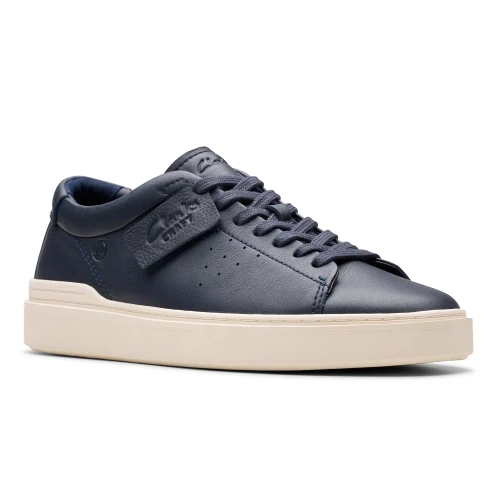 Clarks - Craft Swift Navy Leather