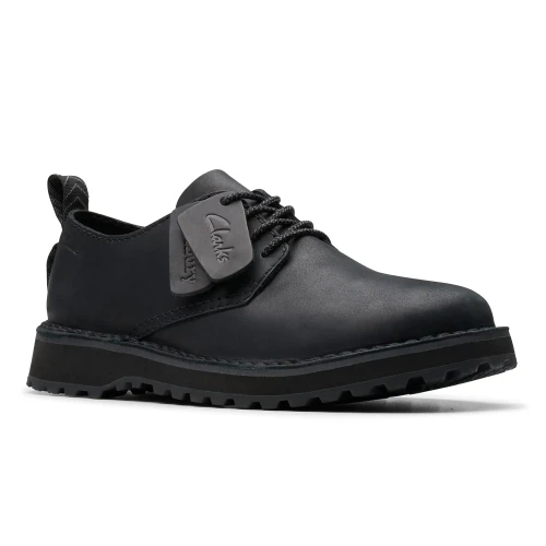 Clarks - Solsbury Lace Black Leather