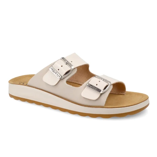 Fly Flot - Synthetic Woman Slipper Ivory