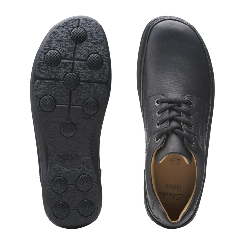 Clarks - Nature Three Black Leather
