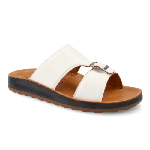 Fly Flot - Synthetic Man Slipper White