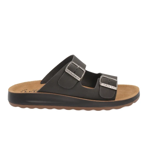 Fly Flot - Synthetic Man Slipper Black