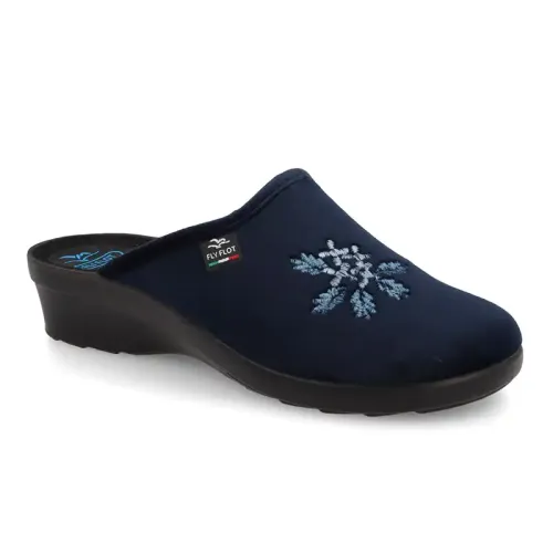 Fly Flot - Cloth Woman Slipper Blue