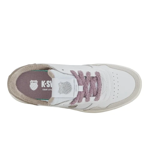 K-Swiss - Slammshield Ii White Purple Dove Snow White
