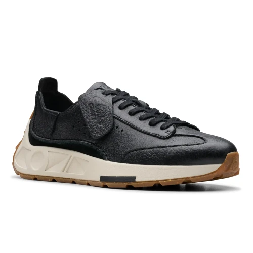 Clarks - Craft Speed. Black Leather
