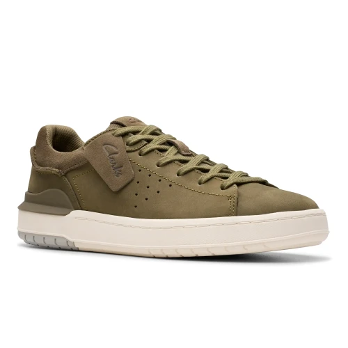 Clarks - Courtlite2 Run Olive Nubuck