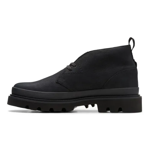 Clarks - Badell Db Black Nubuck