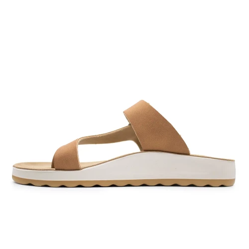 Fly Flot - Synthetic Woman Slipper Tan