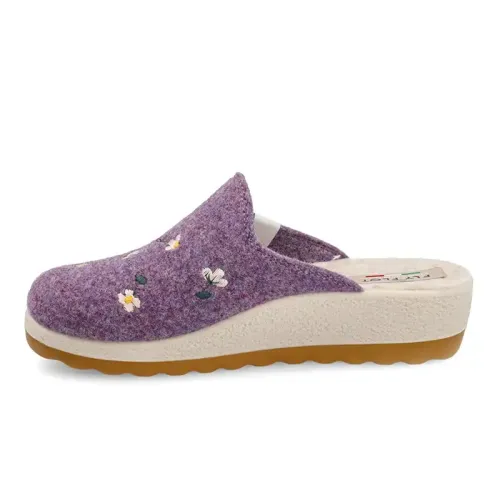 Fly Flot - Cloth Woman Slipper Purple