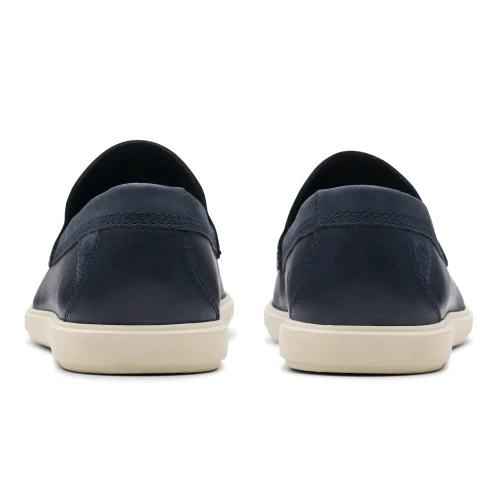 Clarks - Bratton Loafer Navy Leather