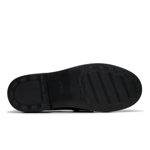 Clarks - Splend Edge Dark Olive Lea