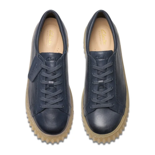 Clarks - Mayhill Walk Navy Leather