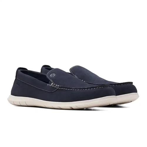Clarks - Flexway Step Navy Suede