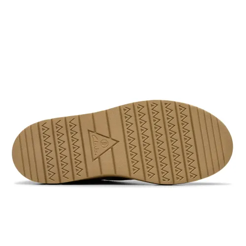 Clarks - Polden Moc Olive Suede