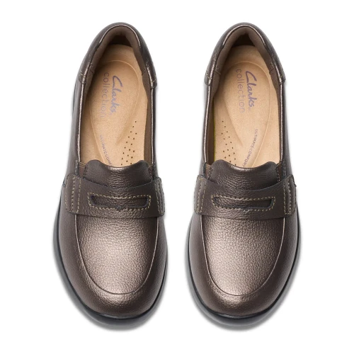Clarks - Ellowyn Penny Bronze Metallic
