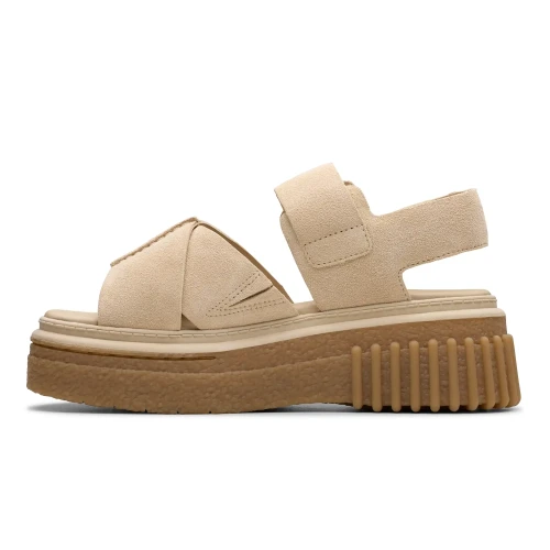 Clarks - Evamar Wish Ecru Suede