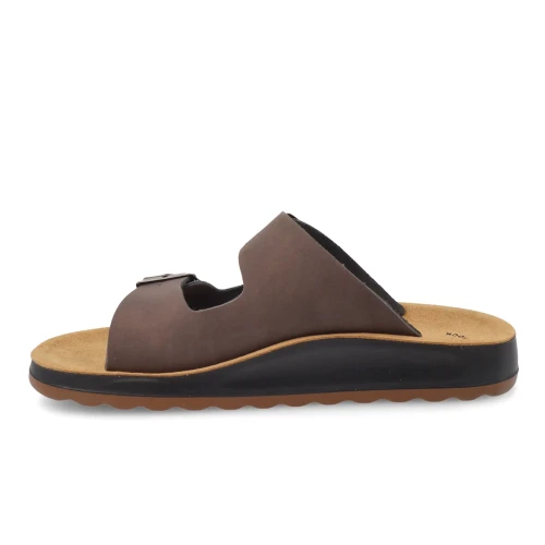 Fly Flot - Synthetic Man Slipper Dark-Brown