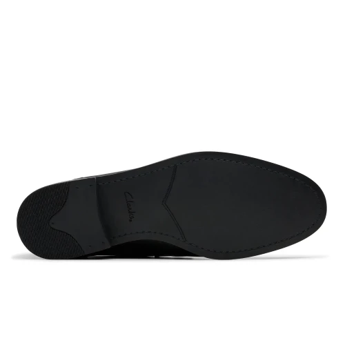 Clarks - Brandon Step Black Leather