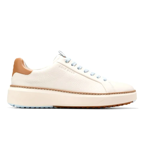 Cole Haan - Grandpro Topspin Golf Ivory Biscuit Skyway