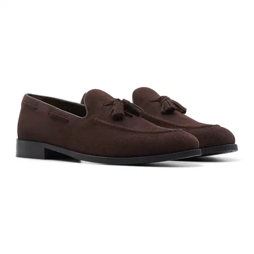 Clarks - Craftarlo Trim Dark Brown Sued