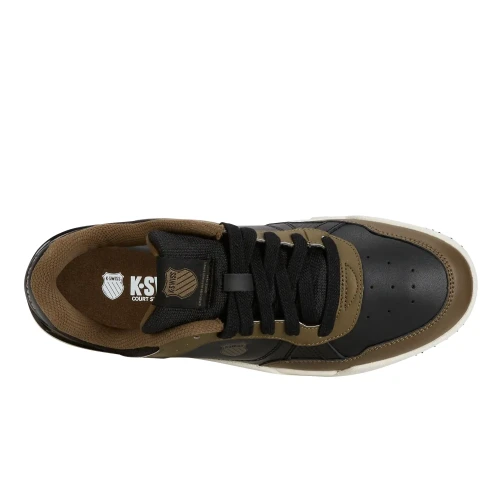 K-Swiss - Match Pro Lth Black Teak White