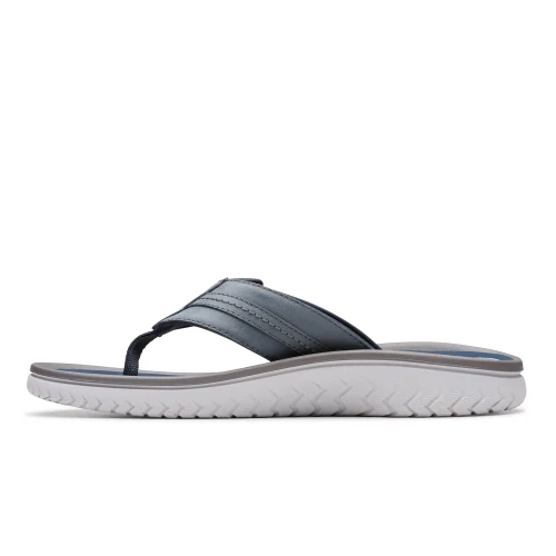 Clarks - Wesley Sun Navy Leather