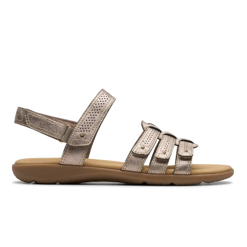 Clarks - Elizabelle Kay Taupe Metallic
