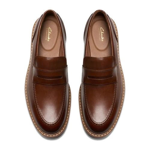 Clarks - Aldwin Step Mid Tan Lea
