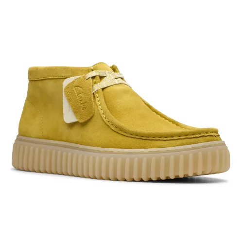 Clarks - Torhill Hi Lime Suede