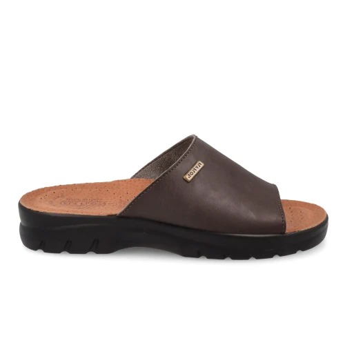 Fly Flot - Synthetic Man Slipper Brown