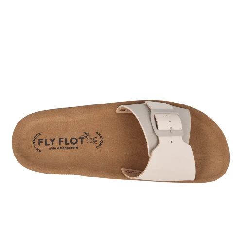 Fly Flot - Synthetic Woman Slipper Ivory