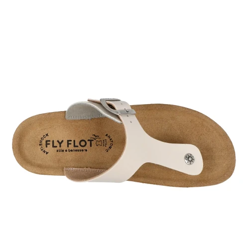 Fly Flot - Synthetic Woman Slipper Ivory