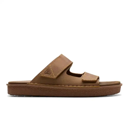 Clarks - Litton Strap Tan Leather