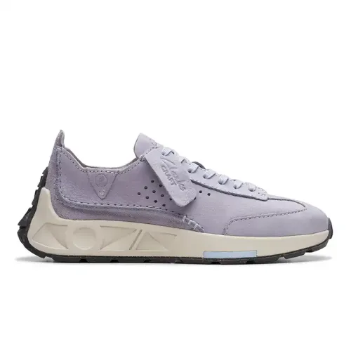 Clarks - Craft Speed. Lilac Nubuck