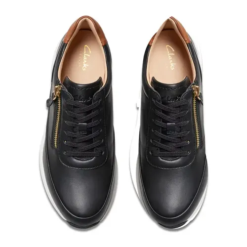 Clarks - Tivoli Zip Black Leather