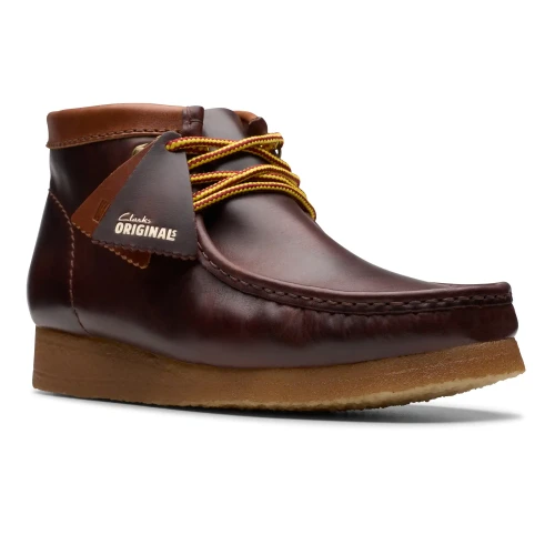 Clarks - WallaBT Hiker Burgundy Leather