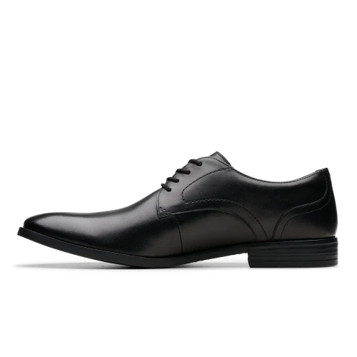 Clarks - Brandon Lace Black Leather